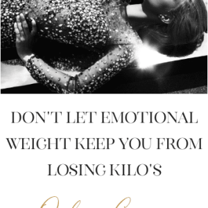 Don't Let Emotional Weight Keep You From Losing Kilo's